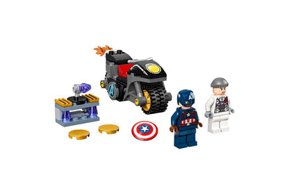 Lego Marvel Capitan America Contra Hydra - Crazygames