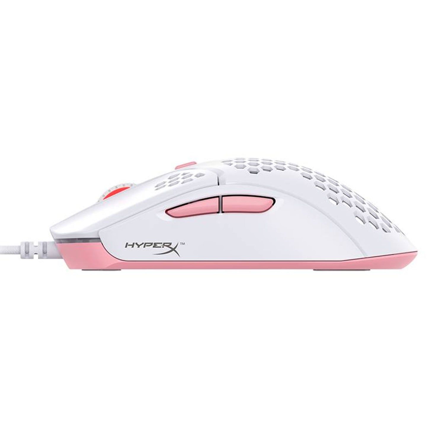 Mouse Gamer Pulsefire Haste RGB Hyperx Blanco/Rosa