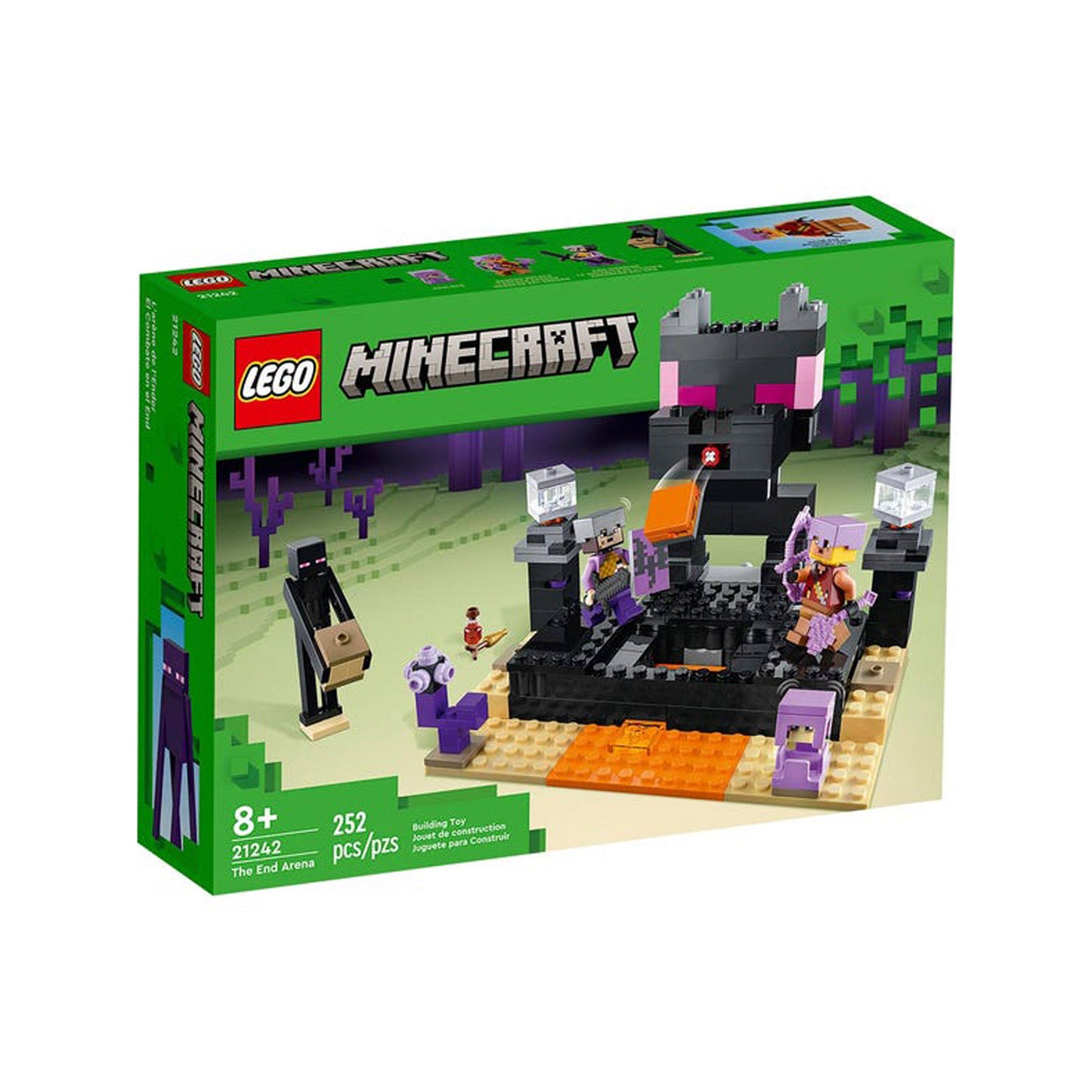 Lego Minecraft El Combate En El End 21242 - Crazygames