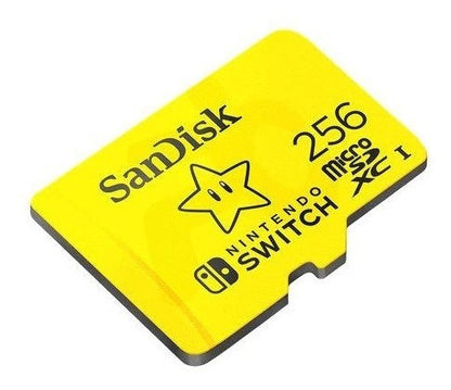 Memoria Sandisk Micro Sdxc 256gb Nintendo -crazygames-