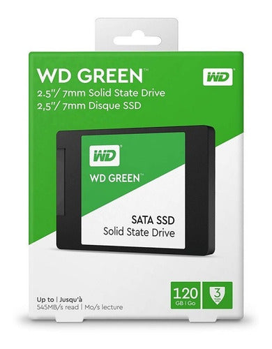 Disco Duro Ssd 120gb Western Digital Green, 2.5  -crazygames