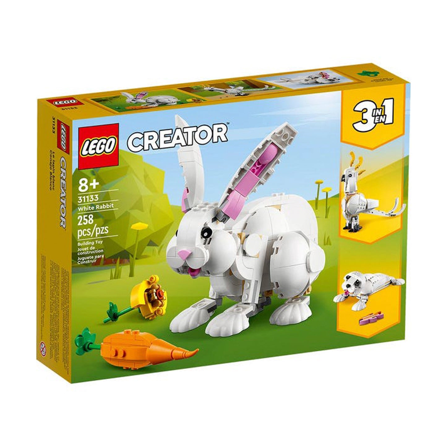 Lego Creator Conejo Blanco 31133 - Crazygames