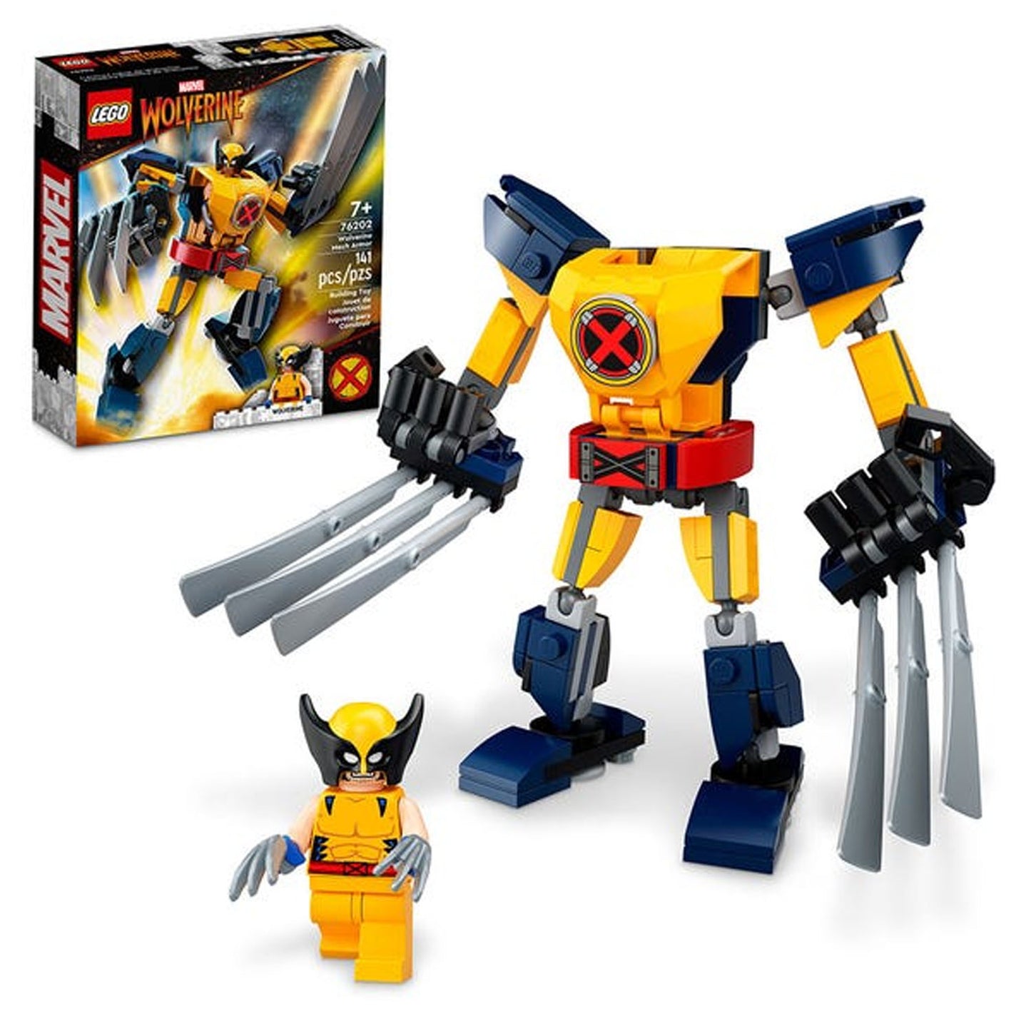 Lego Marvel Armadura Robotica De Wolverine 76202- Crazygames