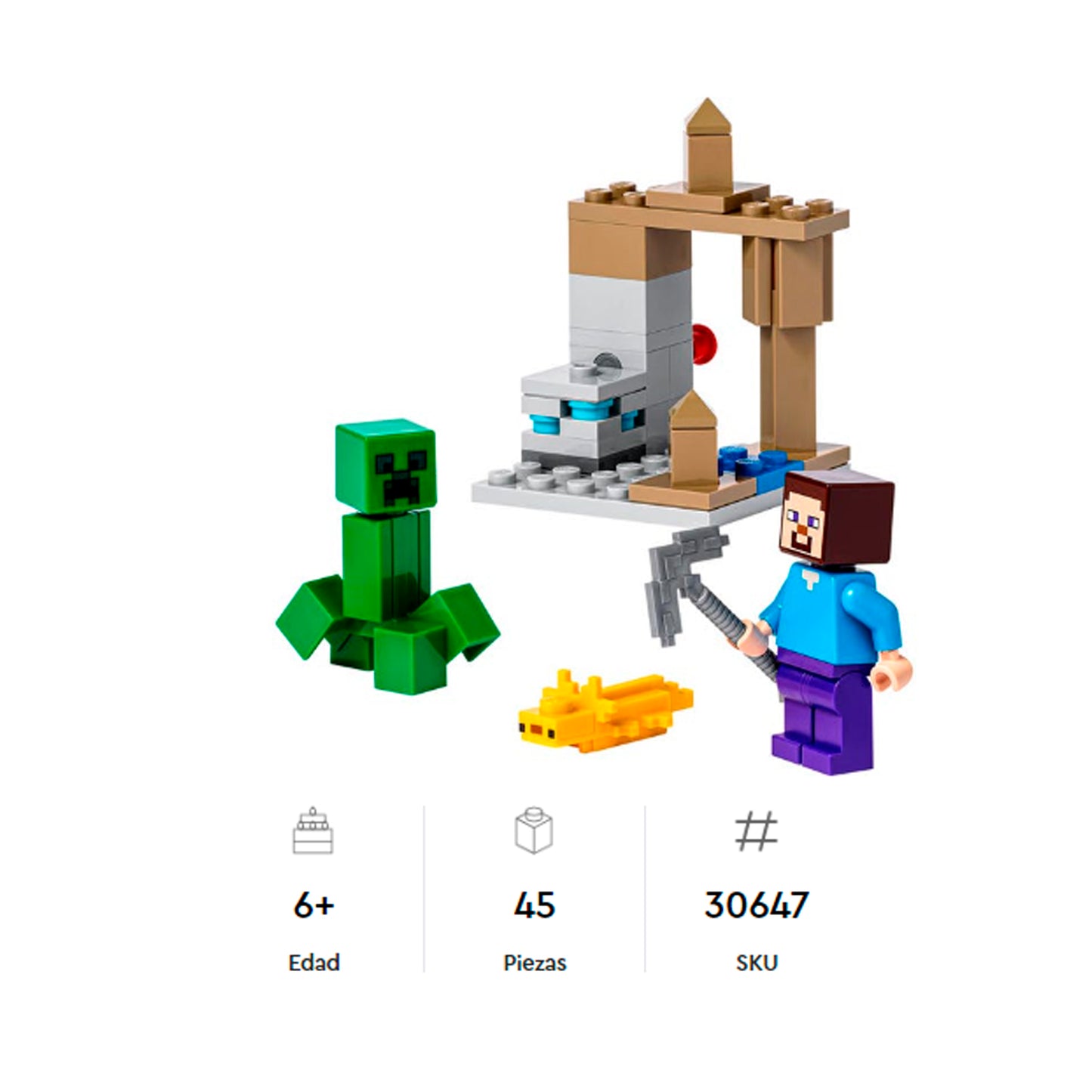 Lego Minecraft La Cueva Karstica 30647 - Crazygames