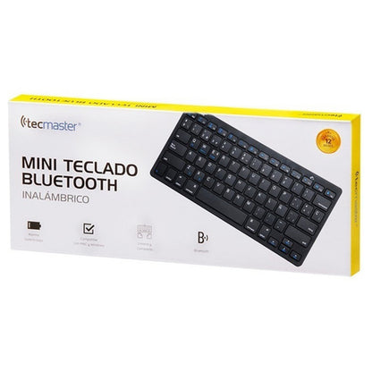Mini-teclado Bluetooth Tecmaster Negro - Crazygames