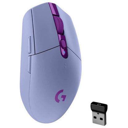 Mouse Gamer Inalambrico Logitech G305 Lila Lightspeed