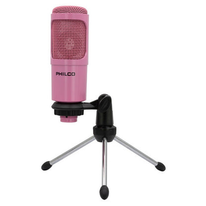 Microfono Condensador Usb Para Streaming Philco Rosado - Crazygames