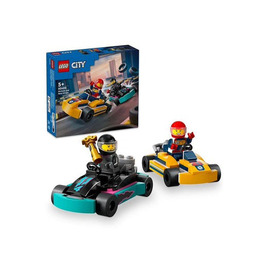 Lego City Go Karts Y Piloto De Carreras 60400 - Crazygames