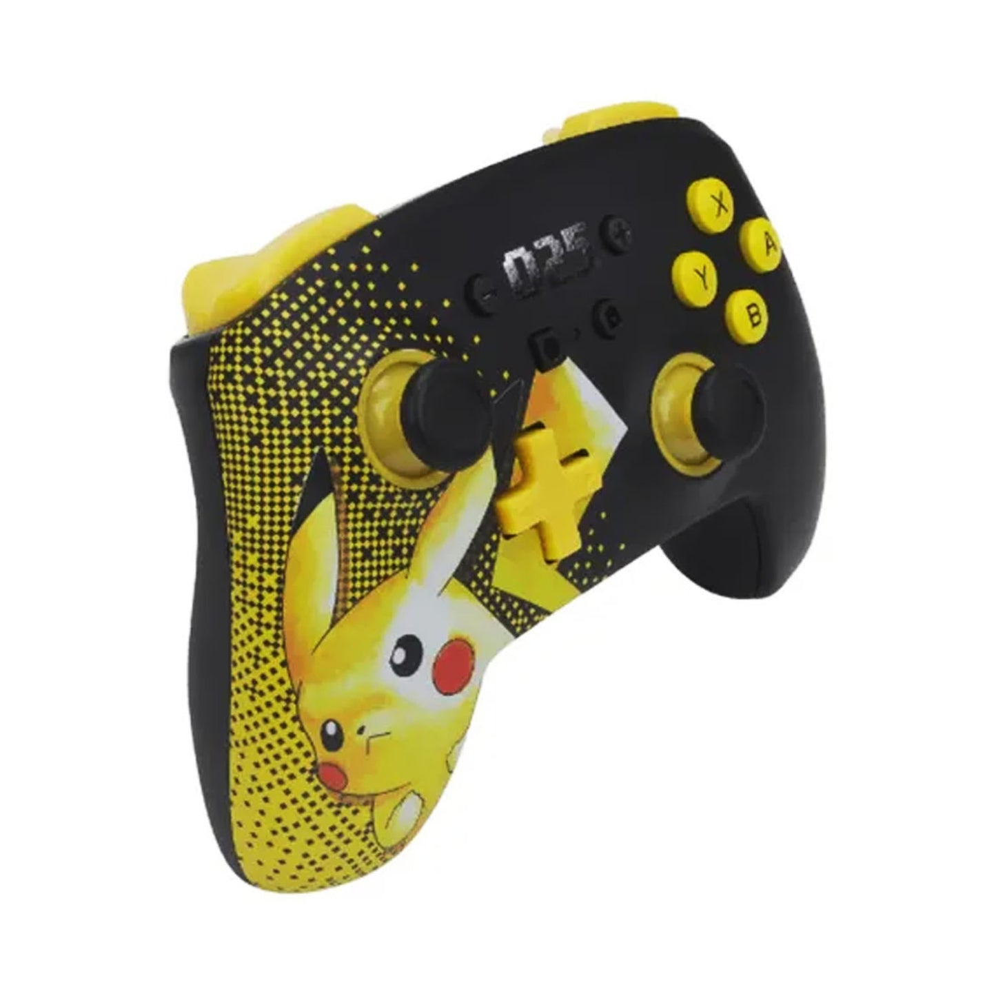 Control Pro Inalámbrico Switch Pikachu Negro y Amarillo