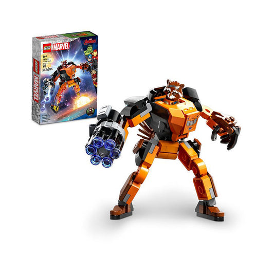 Lego Marvel Armadura Robotica De Rocket 76243 - Crazygames