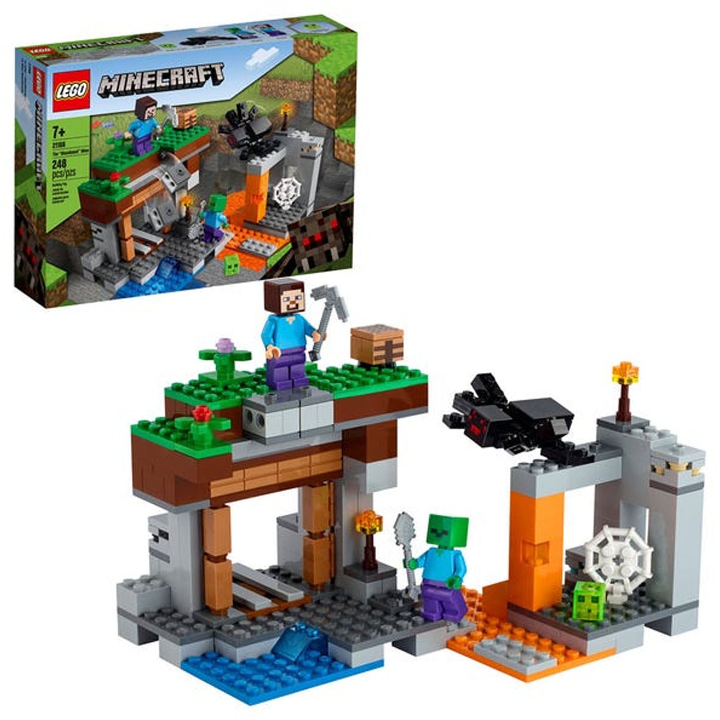 Lego Minecraft La Mina Abandonada 21166 - Crazygames