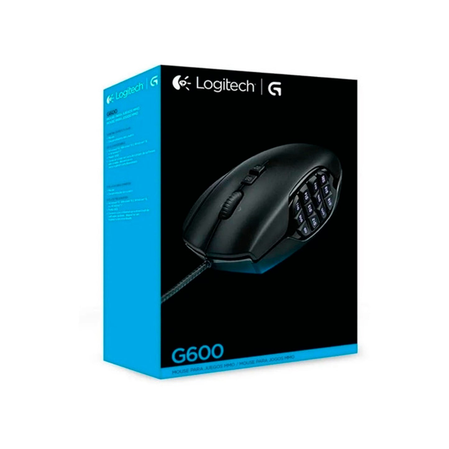 Mouse Gamer Logitech G600 20 Botones Mmo - Crazygames