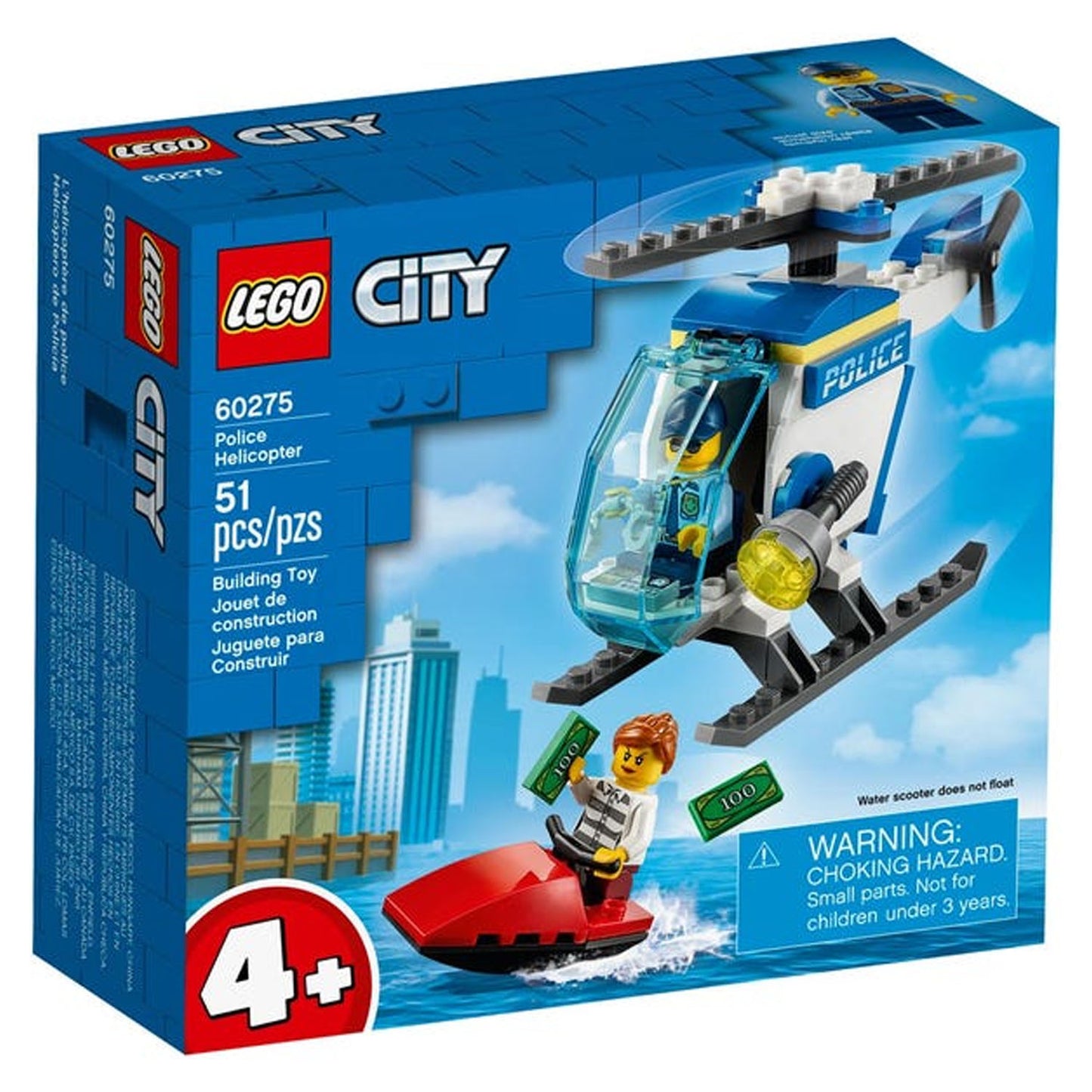 Lego City Helicoptero DE Policia 60275 - Crazygames