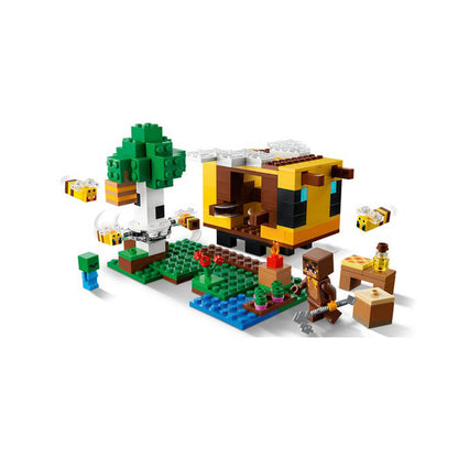 Lego Minecraft La Cabaña Abeja 21241- Crazygames