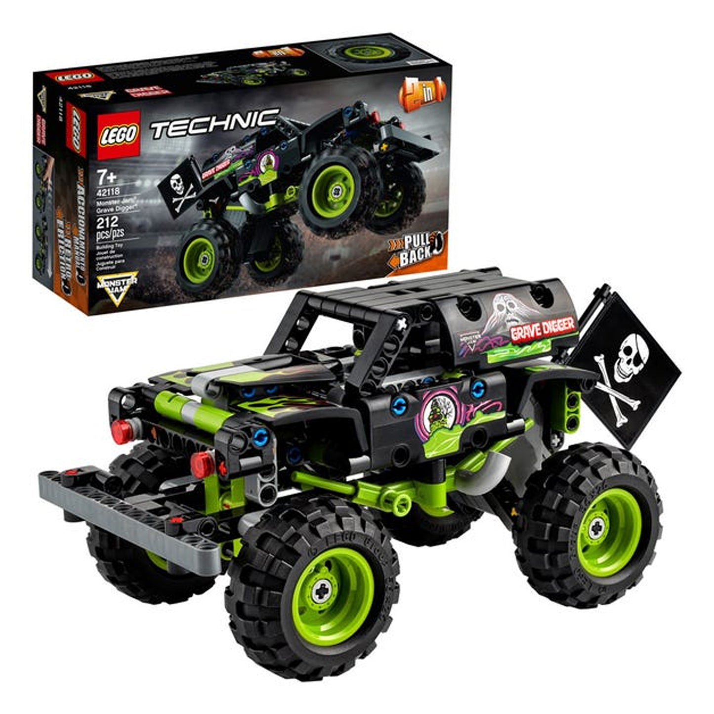 Lego Techinic Monster Jam Grave Digger 42118 - Crazygames