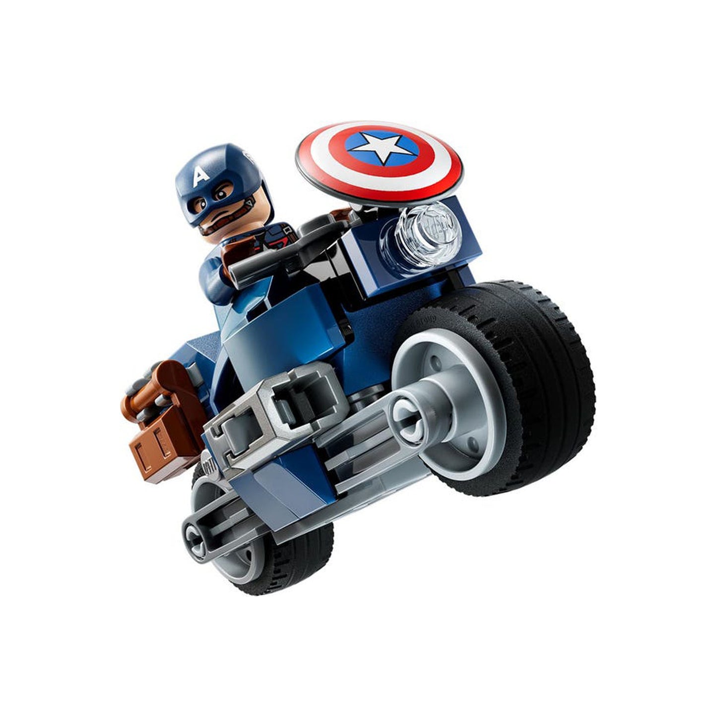 Lego Marvel Moto De Black Widow Y El Capitan America 76260