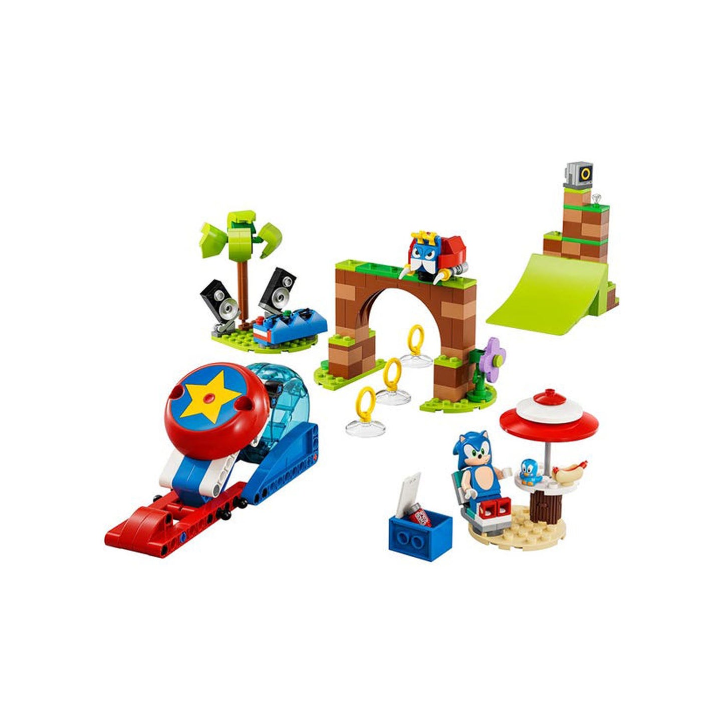 Lego Sonic: Desafio De La Esfera De Velocidad 76990