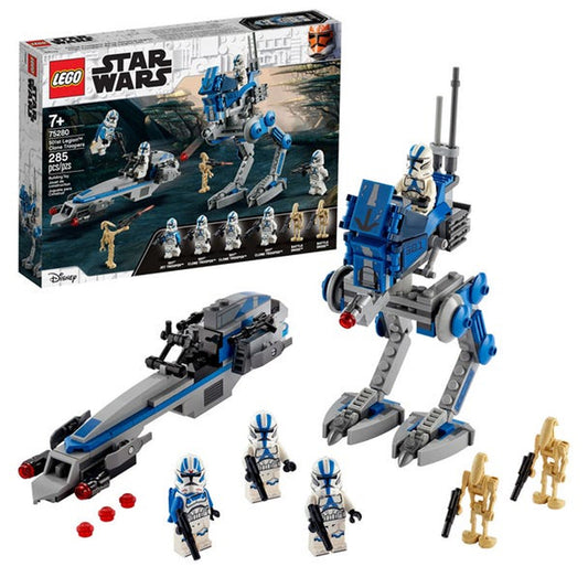 Lego Star Wars Clon Troopers De La Legion 501 - Crazygames