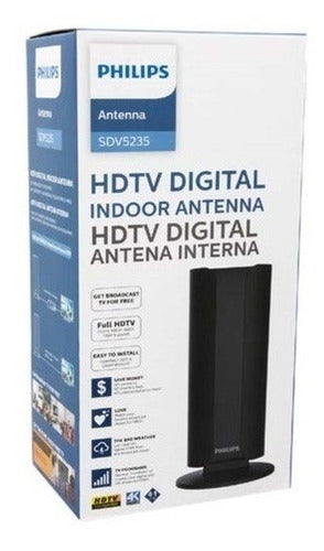 Philips Antena Para Tv Hdtv Indoor Pedestal Sdv - 5235