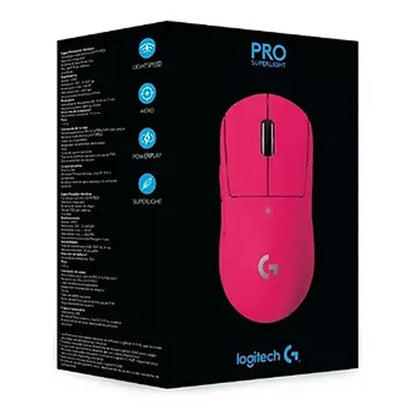 Mouse Gamer Logitech G Pro X SUPERLIGHT Magenta -Crazygames
