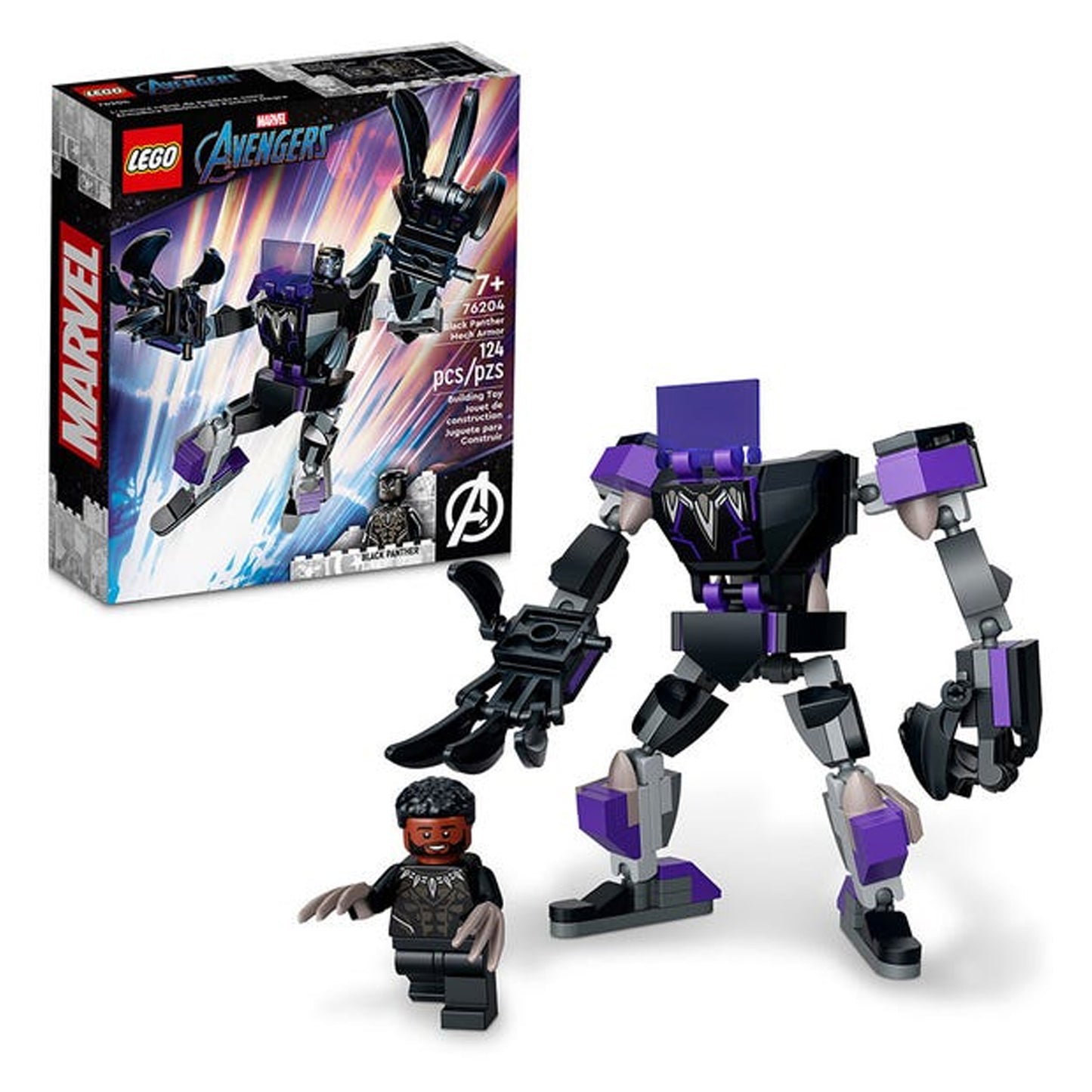 Lego Marvel Armadura Robotica De Pantera Black Panther 76204