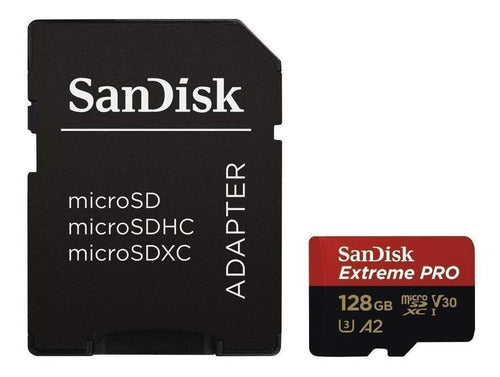 Memoria Micro Sd Sandisk Extreme Pro 128gb 170 Mb/s