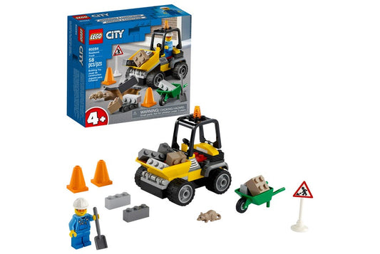 Lego City Vehiculo De Obras En Carretera 60284 - Crazygames