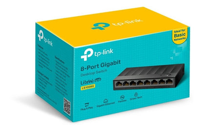 Switch De 8 Puertos Gigabit Tp-link Ls1008g - Crazygames