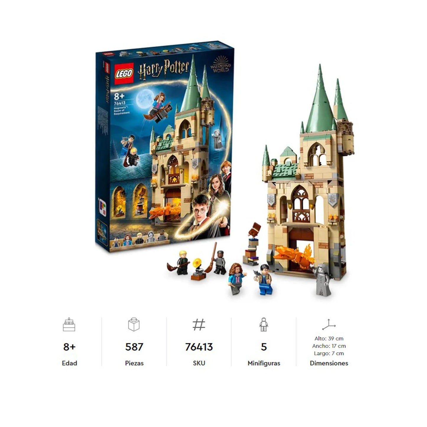 Lego Harry Potter: Hogwarts Sala De Los Requerimientos 76413