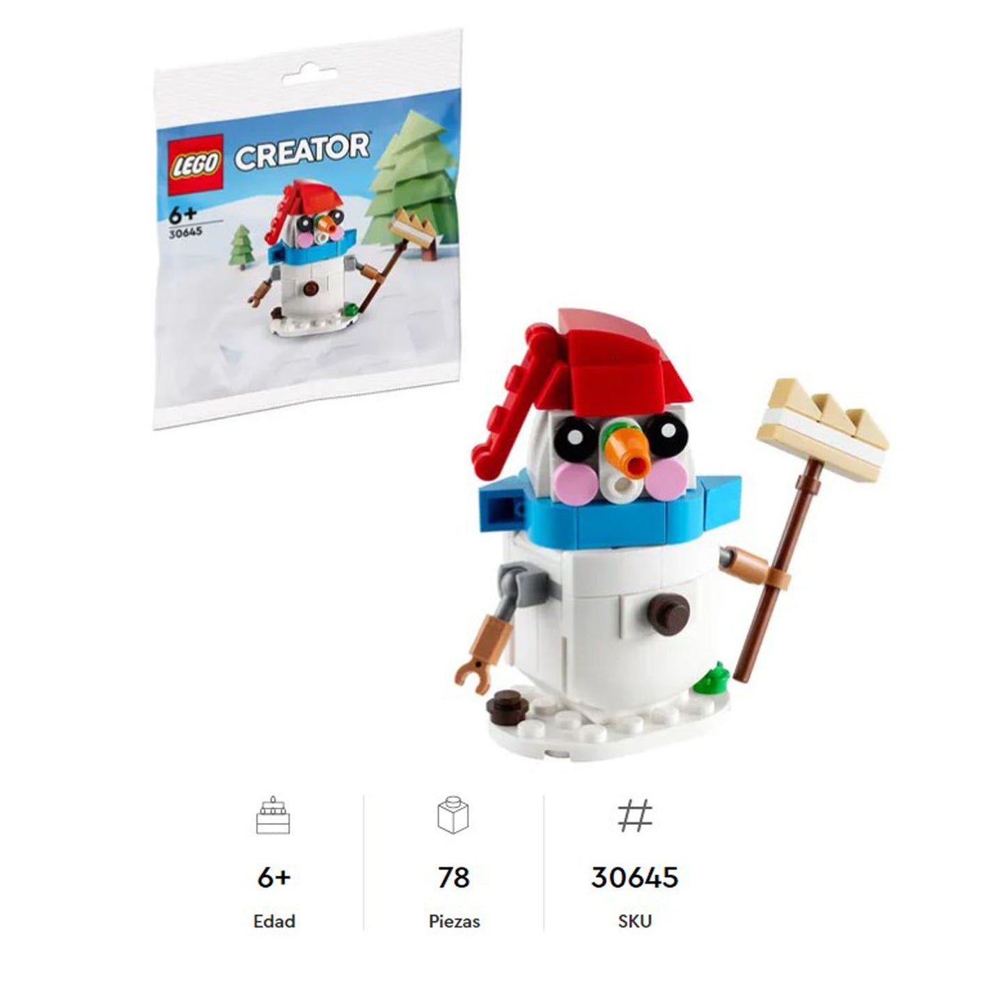 Lego Creator Hombre de Nieve 30645 - Crazygames