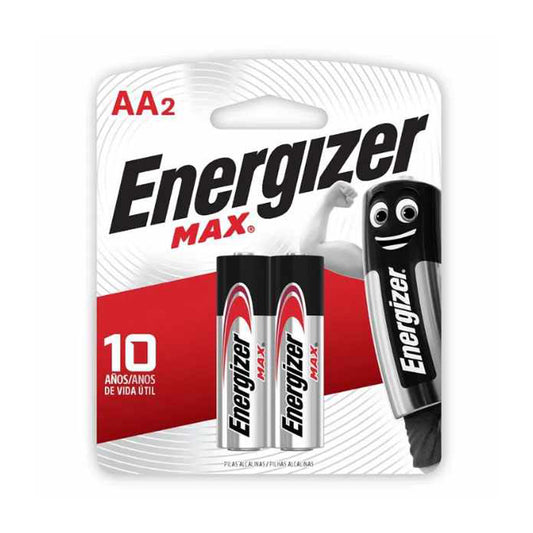 Pilas Alcalinas Energizer AA Blister 2 undiades - Crazygames
