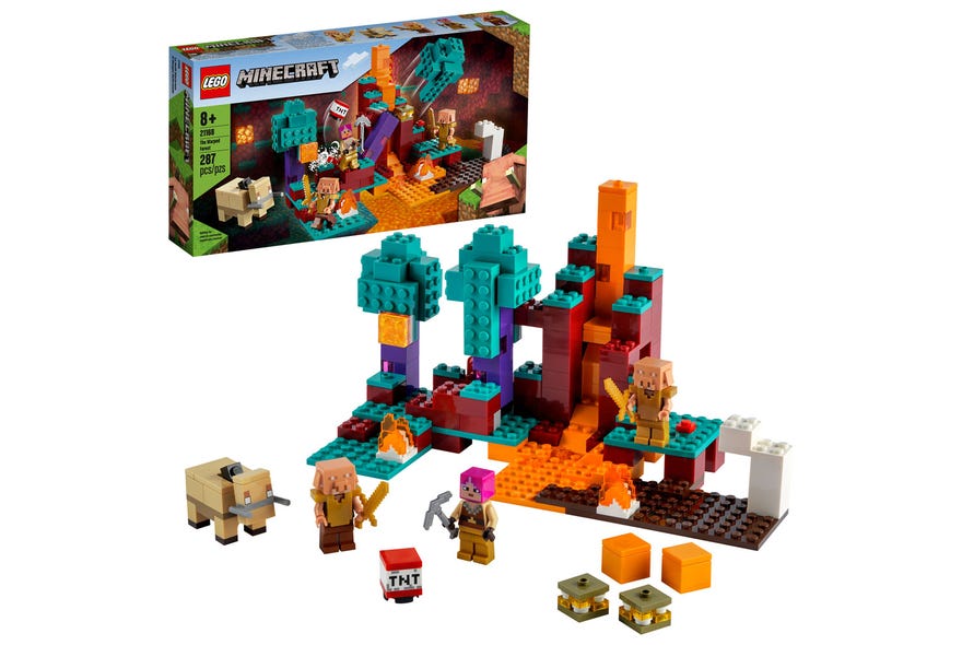 Lego Minecraft: El Bosque Deformado 21168 - Crazygames
