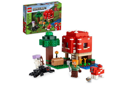 Lego Minecraft La Casa Champiñon 21179 - Crazygames