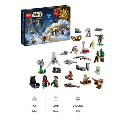 Lego Star Wars Calendario de Adviento 2023 75366- Crazygames