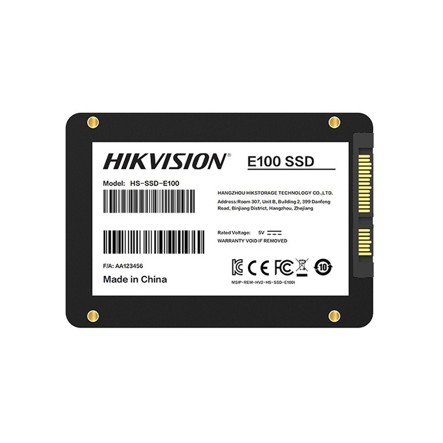 Disco Duro SSD 2.5 512GB SATA3 HS-SSD-E100 Hikvision