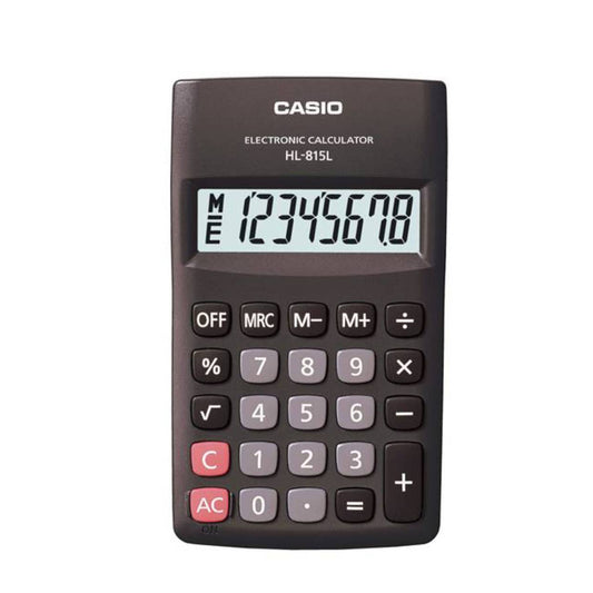 Calculadora De Bolsillo Casio HL-815L-BK Negro - Crazygames