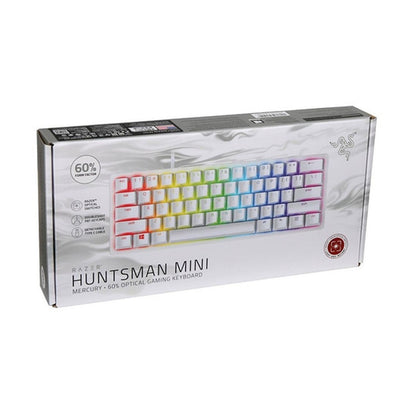 Teclado Mecanico Razer Huntsman Mini 60% White Switch Red