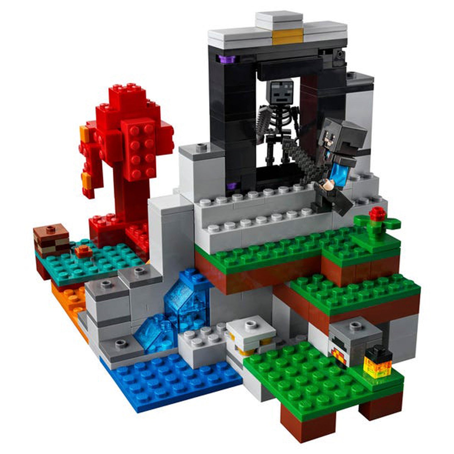 Lego Minecraft El Portal En Ruinas 21172 - Crazygames