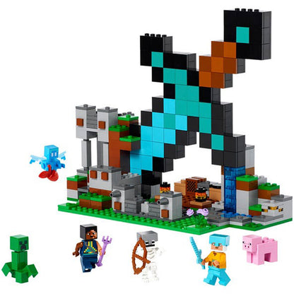 Lego Minecraft La Fortificacion-Espada 21244 - Crazygames