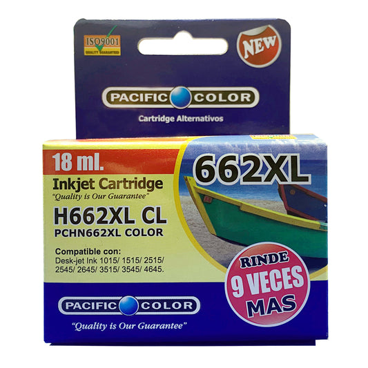 Cartucho de Tinta H662xl Color Compatible HP - Crazygames