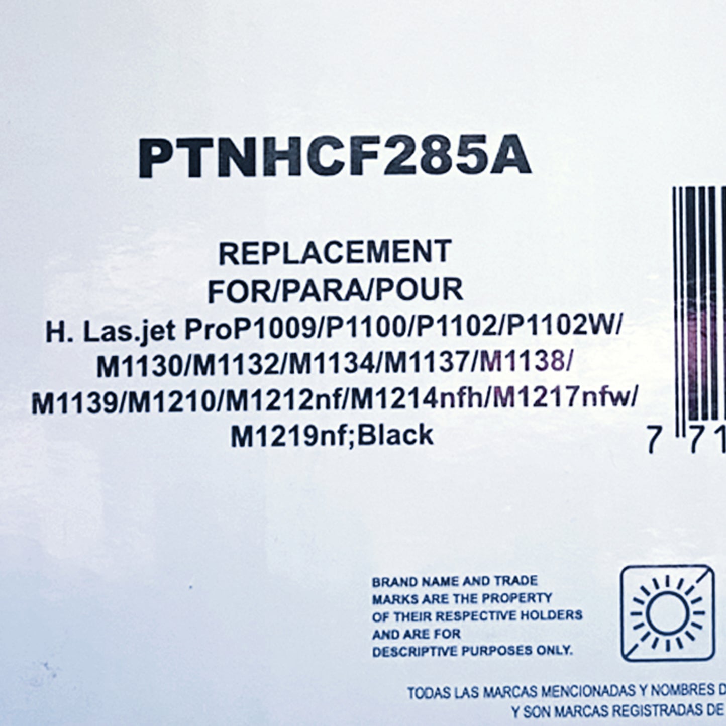 Toner Pacific Color Ptnhcf285A Compatible con Laser Jet
