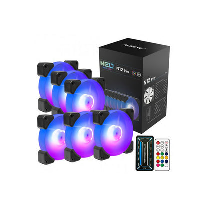 Pack de Ventiladores RGB + Controladora Neo N12 Pro