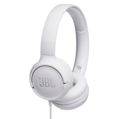 Audifono Con Cable Jbl On-ear Tune 500 Blanco- Crazygames