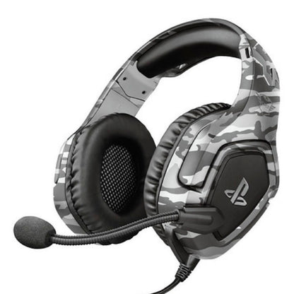Audifono Gamer Trust Forze Gxt 488 Gris- Oficial Playstation