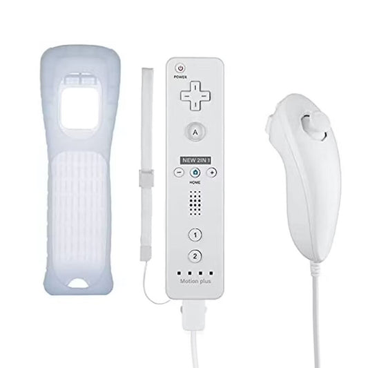 Kit Remoto Y Nunchuck Oem Para Consolas Wii / Wiiu