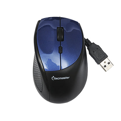 Mouse Cableado DPI Ajustable TM-MO360 Azul - Crazygames