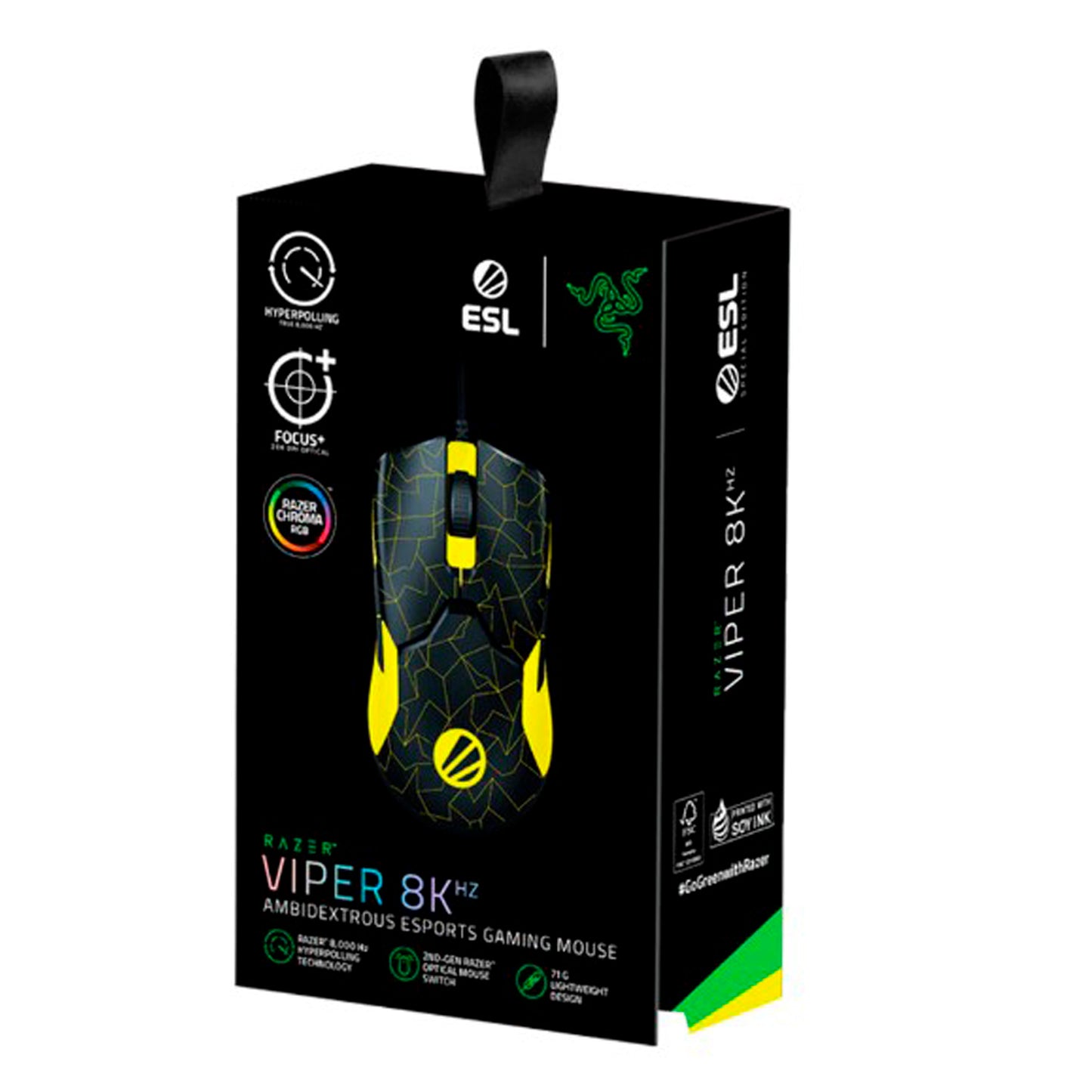 Mouse Gamer Razer VIper 8K ESL Edition - Crazygames